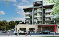One and two bedroom apartments, 48-97m², in a residence under construction in the center of Alanya-id-1812-photo-2