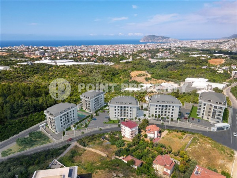 Новый элитный комплекс в районе Алании – Оба: квартиры разных планировок, 95-235м2, от строительной компании-id-1813-фото-1