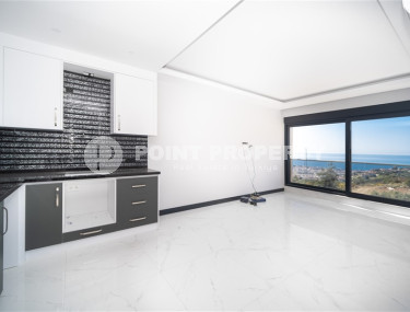 Квартира  1+1 с панорамным видом на море и крепость в центральном районе Алании – Бекташ-id-1114-фото-5