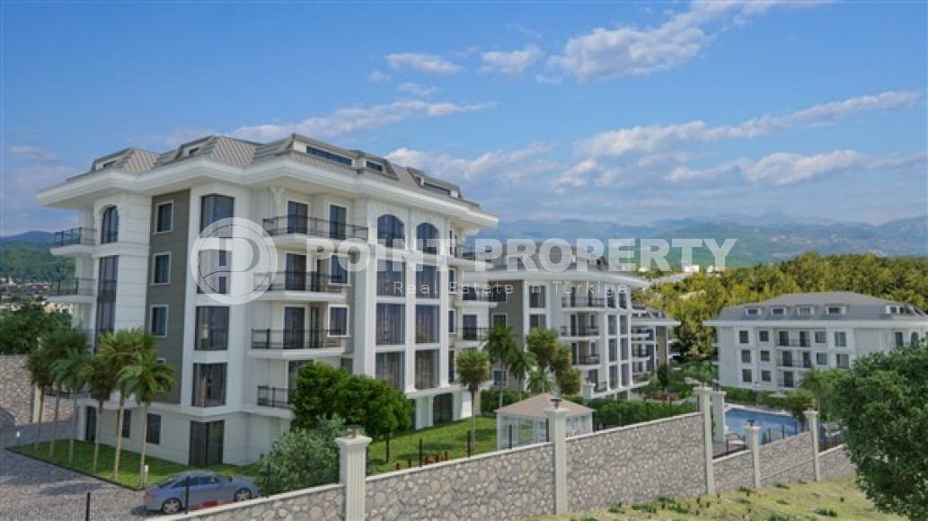 Новый элитный комплекс в районе Алании – Оба: квартиры разных планировок, 95-235м2, от строительной компании-id-1813-фото-4