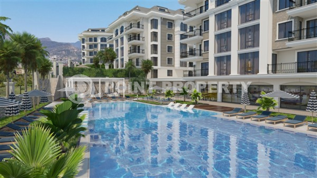 Новый элитный комплекс в районе Алании – Оба: квартиры разных планировок, 95-235м2, от строительной компании-id-1813-фото-9