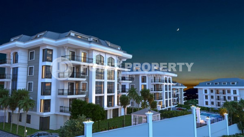 Новый элитный комплекс в районе Алании – Оба: квартиры разных планировок, 95-235м2, от строительной компании-id-1813-фото-10