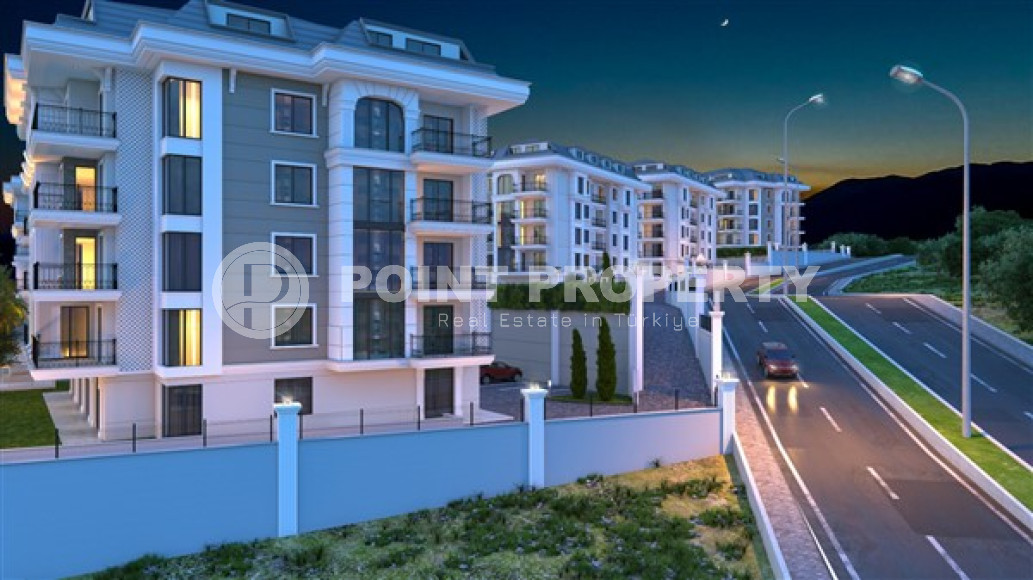 Новый элитный комплекс в районе Алании – Оба: квартиры разных планировок, 95-235м2, от строительной компании-id-1813-фото-11