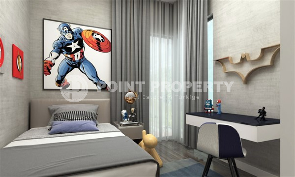 Новый элитный комплекс в районе Алании – Оба: квартиры разных планировок, 95-235м2, от строительной компании-id-1813-фото-21