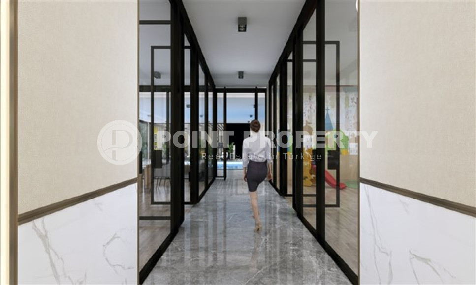 Новый элитный комплекс в районе Алании – Оба: квартиры разных планировок, 95-235м2, от строительной компании-id-1813-фото-28