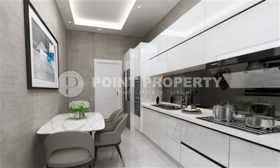 Новый элитный комплекс в районе Алании – Оба: квартиры разных планировок, 95-235м2, от строительной компании-id-1813-фото-30