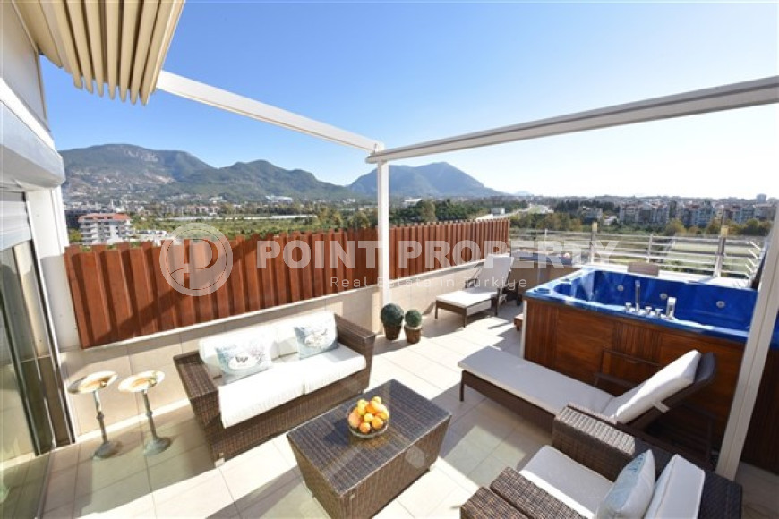 Большой пентхаус с пятью спальнями, 275м² с видом на горы в элитном комплексе в Джикджилли-id-1816-фото-28