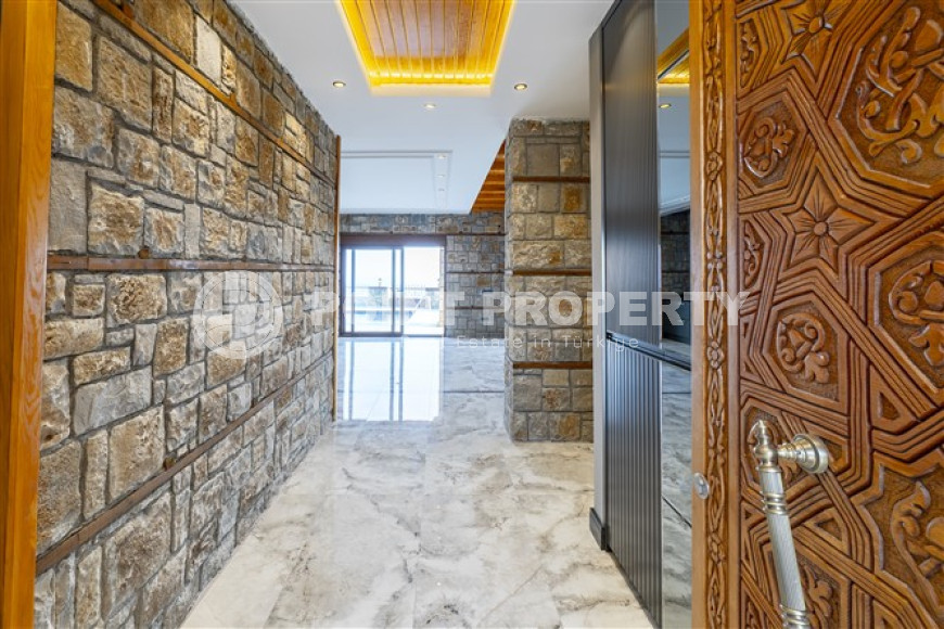 Luxurious four-bedroom villa, 388m² with its own infrastructure, 1000m from the sea, Avsallar-id-1817-photo-11