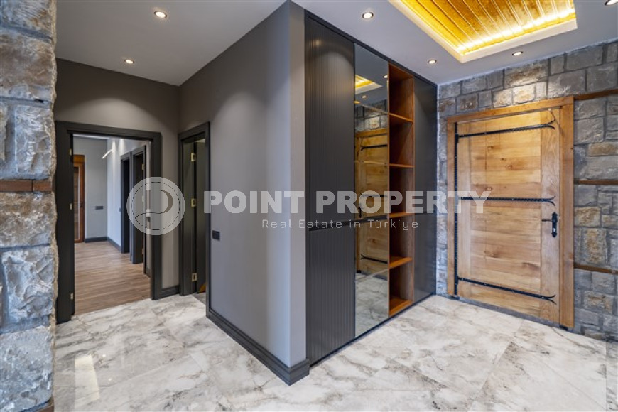 Luxurious four-bedroom villa, 388m² with its own infrastructure, 1000m from the sea, Avsallar-id-1817-photo-16