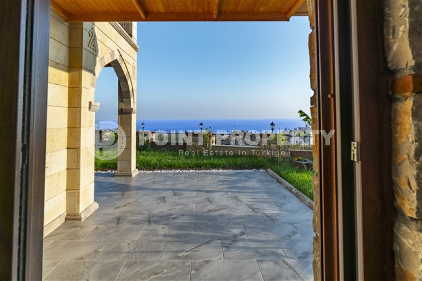Luxurious four-bedroom villa, 388m² with its own infrastructure, 1000m from the sea, Avsallar-id-1817-photo-22