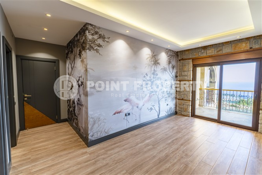 Luxurious four-bedroom villa, 388m² with its own infrastructure, 1000m from the sea, Avsallar-id-1817-photo-39