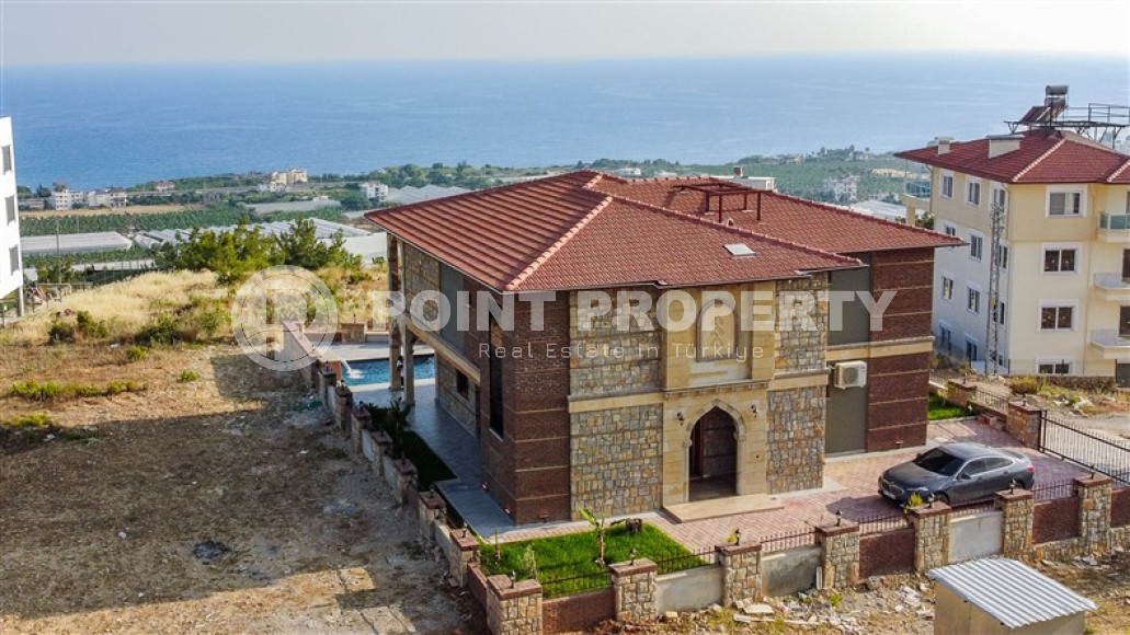 Luxurious four-bedroom villa, 388m² with its own infrastructure, 1000m from the sea, Avsallar-id-1817-photo-44