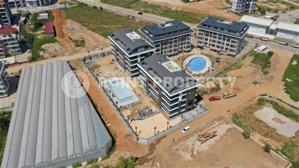 Apartments 2+1, 3+1, 4+1, 98-292m², in a new residence with good infrastructure, in the Oba area, Alanya-id-1818-photo-9