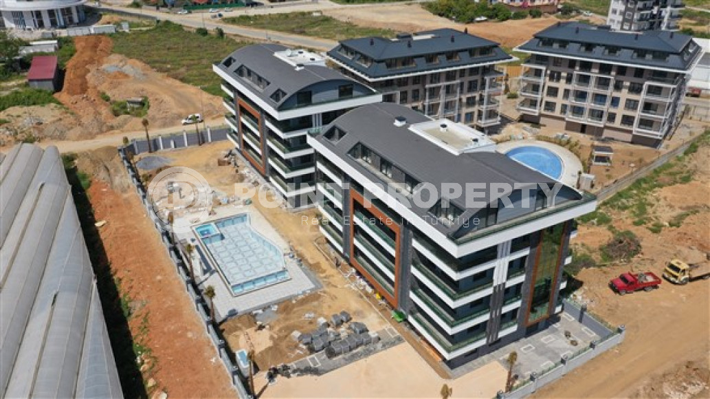Apartments 2+1, 3+1, 4+1, 98-292m², in a new residence with good infrastructure, in the Oba area, Alanya-id-1818-photo-10