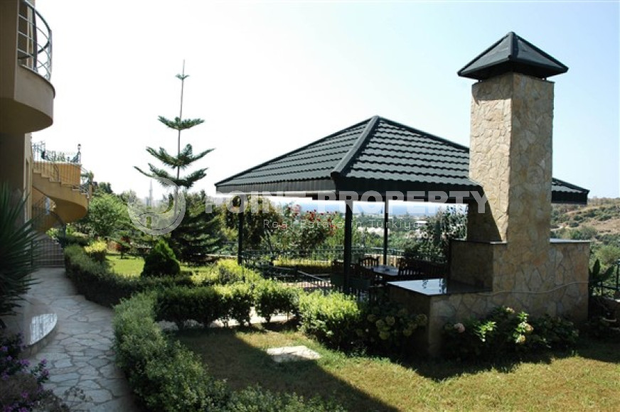 Отдельно стоящий частный дом, 5+2, 1200м², в окружении гор, район Кестель, Аланья, 1300м до моря-id-1819-фото-10