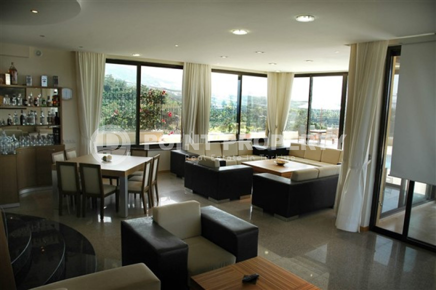 Отдельно стоящий частный дом, 5+2, 1200м², в окружении гор, район Кестель, Аланья, 1300м до моря-id-1819-фото-23