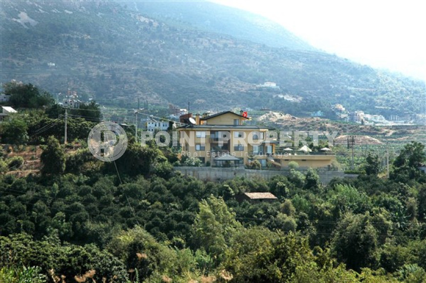 Отдельно стоящий частный дом, 5+2, 1200м², в окружении гор, район Кестель, Аланья, 1300м до моря-id-1819-фото-47