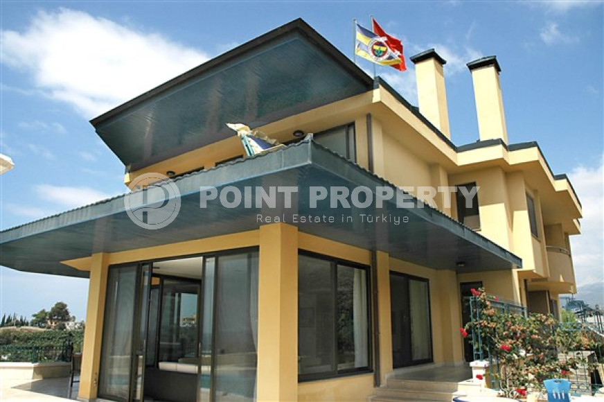 Отдельно стоящий частный дом, 5+2, 1200м², в окружении гор, район Кестель, Аланья, 1300м до моря-id-1819-фото-49