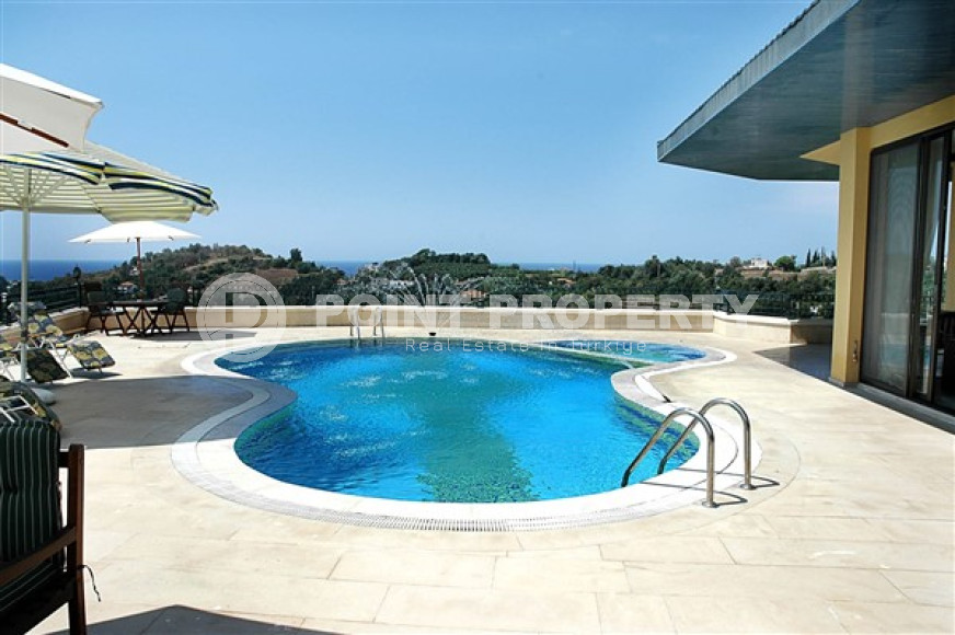 Отдельно стоящий частный дом, 5+2, 1200м², в окружении гор, район Кестель, Аланья, 1300м до моря-id-1819-фото-51