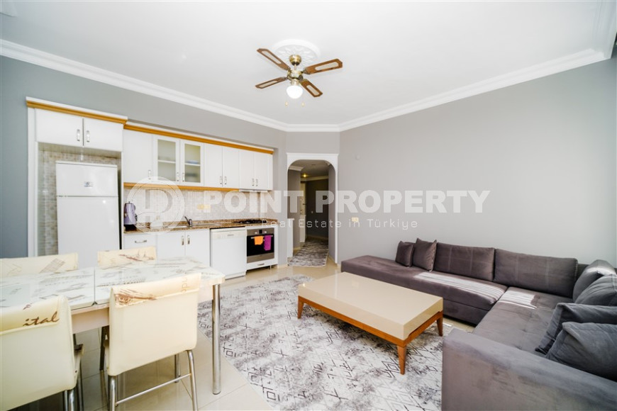 Меблированная двухкомнатная квартира 60 м2 в центре Алании-id-1117-фото-3