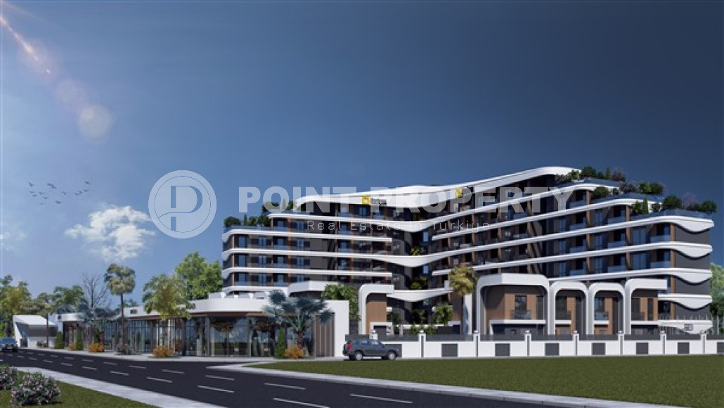 Two-room apartments, 72m², in a newly built complex with good infrastructure in the Lara area, Antalya-id-1823-photo-2