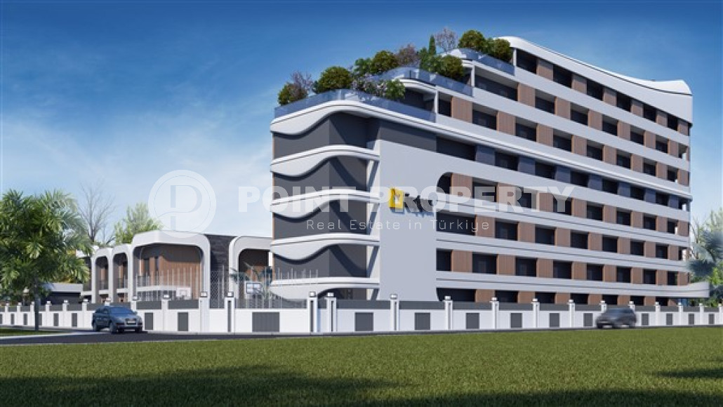 Two-room apartments, 72m², in a newly built complex with good infrastructure in the Lara area, Antalya-id-1823-photo-5