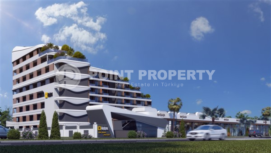 Two-room apartments, 72m², in a newly built complex with good infrastructure in the Lara area, Antalya-id-1823-photo-7