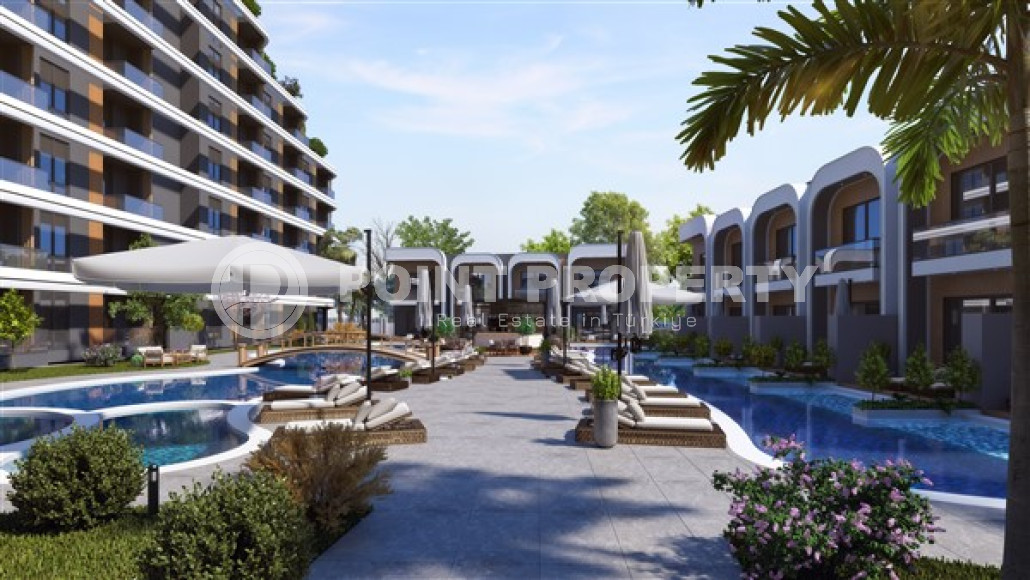 Two-room apartments, 72m², in a newly built complex with good infrastructure in the Lara area, Antalya-id-1823-photo-11