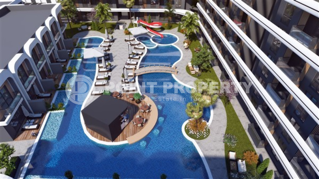 Two-room apartments, 72m², in a newly built complex with good infrastructure in the Lara area, Antalya-id-1823-photo-15