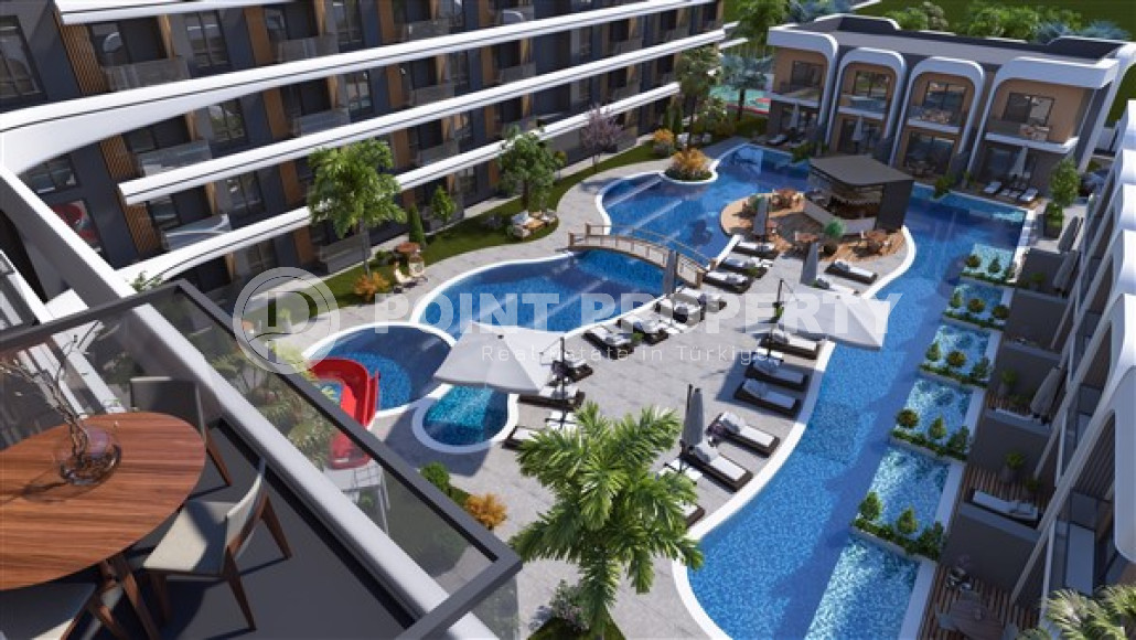 Two-room apartments, 72m², in a newly built complex with good infrastructure in the Lara area, Antalya-id-1823-photo-16