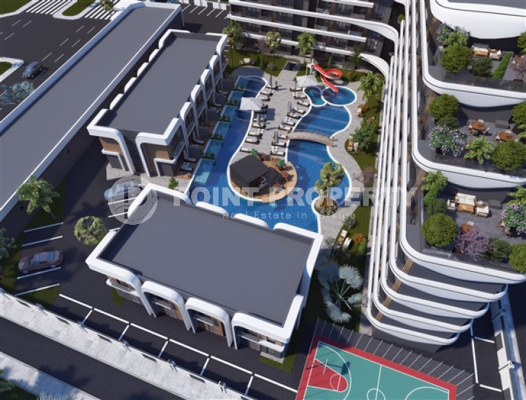 Two-room apartments, 72m², in a newly built complex with good infrastructure in the Lara area, Antalya-id-1823-photo-17