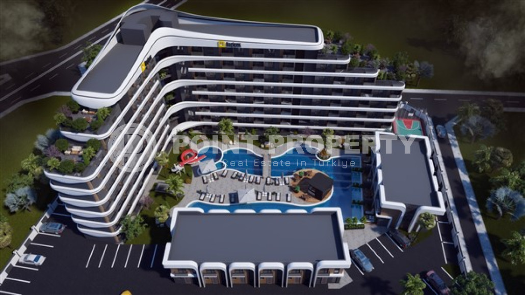 Two-room apartments, 72m², in a newly built complex with good infrastructure in the Lara area, Antalya-id-1823-photo-18