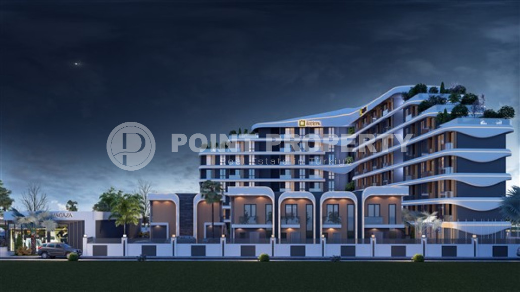 Two-room apartments, 72m², in a newly built complex with good infrastructure in the Lara area, Antalya-id-1823-photo-19