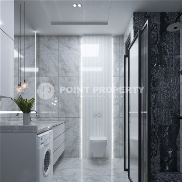 Two-room apartments, 72m², in a newly built complex with good infrastructure in the Lara area, Antalya-id-1823-photo-24