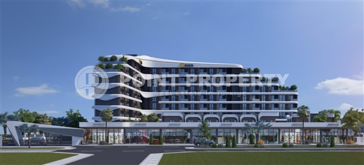 Two-room apartments, 72m², in a newly built complex with good infrastructure in the Lara area, Antalya-id-1823-photo-31