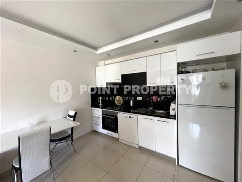 One-bedroom apartment, 55m², in the Oba area, Alanya, in a complex with hotel infrastructure-id-1824-photo-2