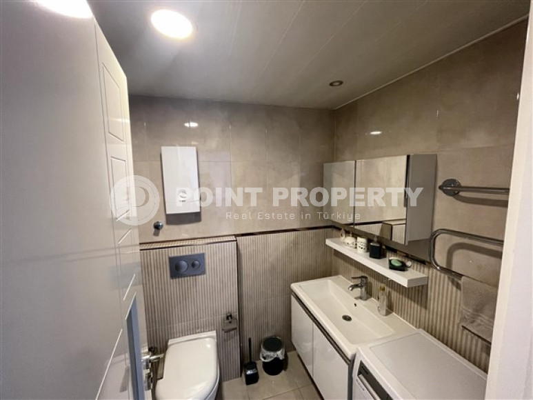 One-bedroom apartment, 55m², in the Oba area, Alanya, in a complex with hotel infrastructure-id-1824-photo-4