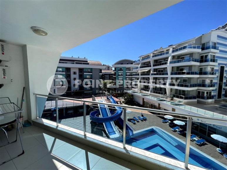 One-bedroom apartment, 55m², in the Oba area, Alanya, in a complex with hotel infrastructure-id-1824-photo-6