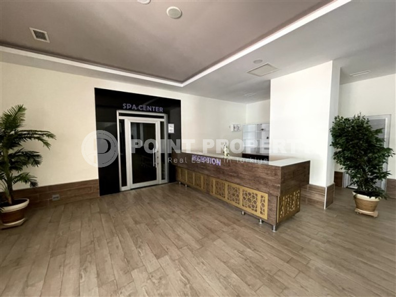 One-bedroom apartment, 55m², in the Oba area, Alanya, in a complex with hotel infrastructure-id-1824-photo-8