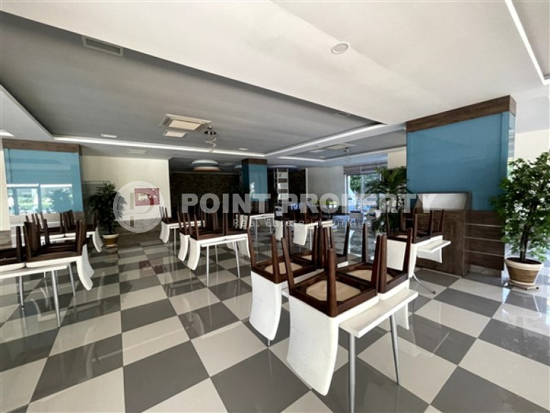 One-bedroom apartment, 55m², in the Oba area, Alanya, in a complex with hotel infrastructure-id-1824-photo-12