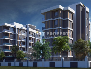 Квартиры с одной спальней, 60м², в строящемся комплексе в элитном районе Анталии -  Лара-id-1826-фото-3