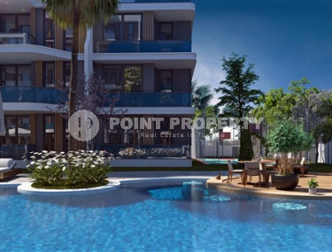 Квартиры с одной спальней, 60м², в строящемся комплексе в элитном районе Анталии -  Лара-id-1826-фото-4