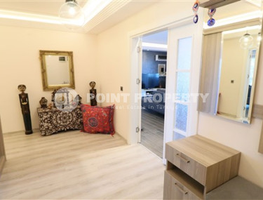 Элегантная квартира 3+1, 165м², с видом на море и горы на первой береговой линии в Тосмуре, Алания-id-1827-фото-2