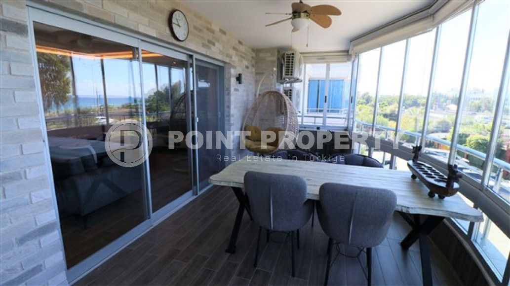 Элегантная квартира 3+1, 165м², с видом на море и горы на первой береговой линии в Тосмуре, Алания-id-1827-фото-8