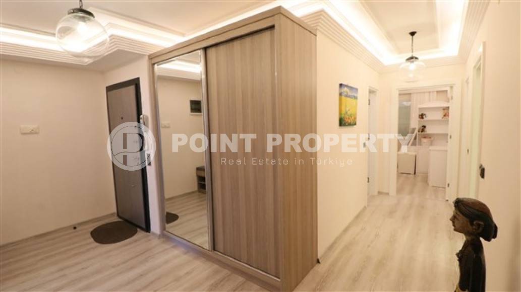 Элегантная квартира 3+1, 165м², с видом на море и горы на первой береговой линии в Тосмуре, Алания-id-1827-фото-11