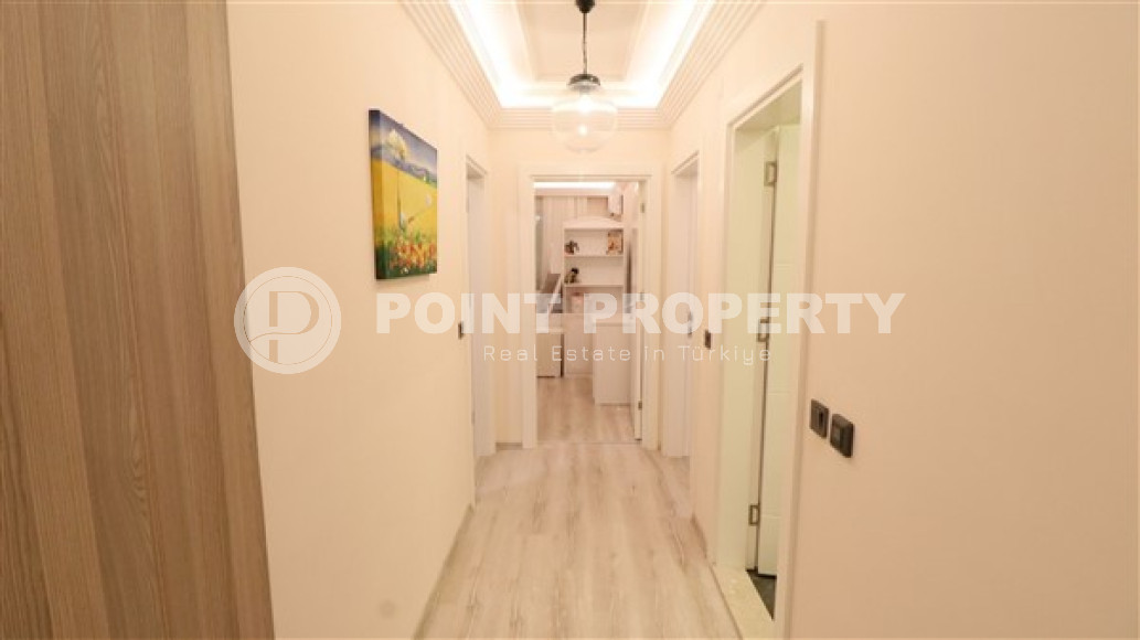 Элегантная квартира 3+1, 165м², с видом на море и горы на первой береговой линии в Тосмуре, Алания-id-1827-фото-14