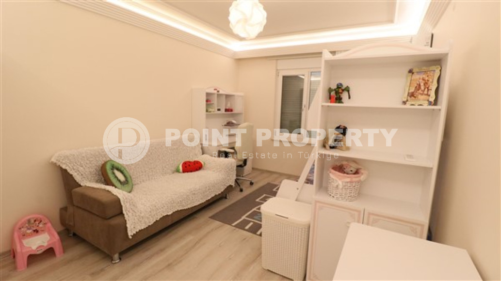 Элегантная квартира 3+1, 165м², с видом на море и горы на первой береговой линии в Тосмуре, Алания-id-1827-фото-16