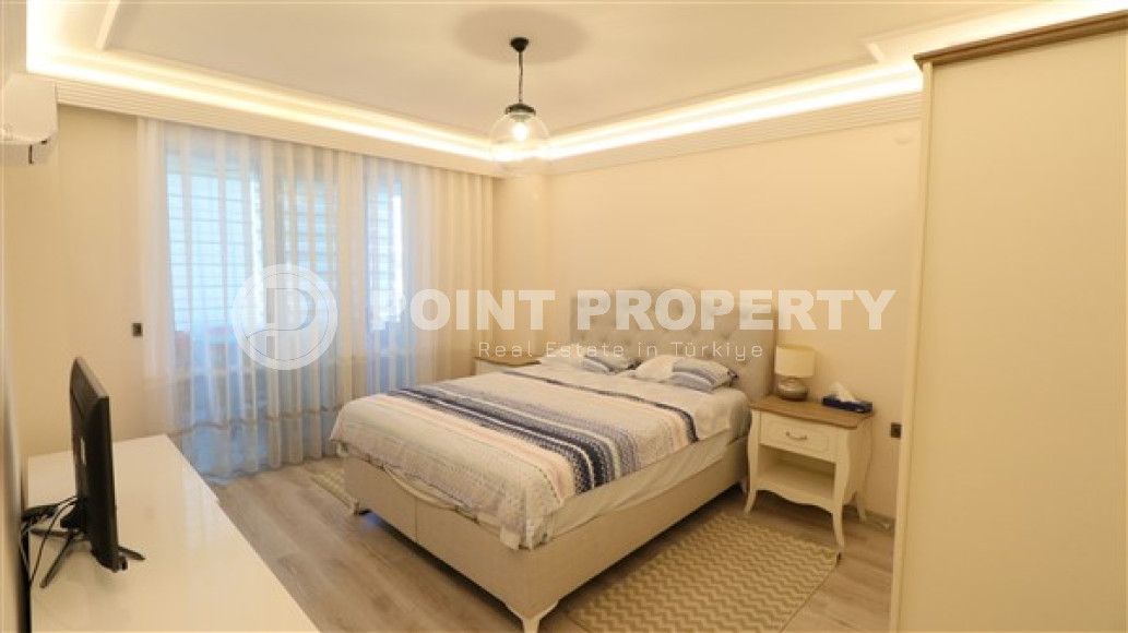 Элегантная квартира 3+1, 165м², с видом на море и горы на первой береговой линии в Тосмуре, Алания-id-1827-фото-17