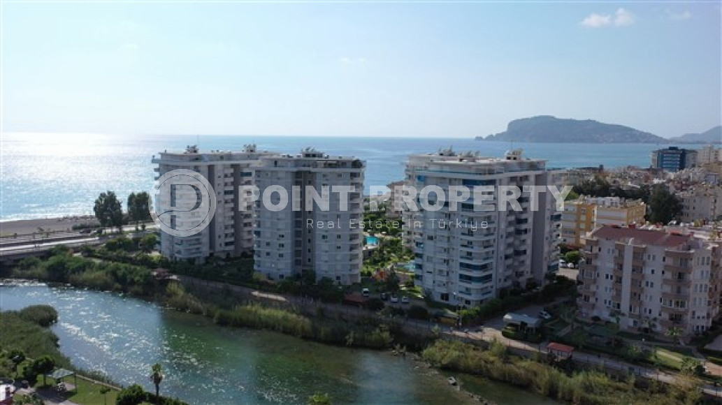 Элегантная квартира 3+1, 165м², с видом на море и горы на первой береговой линии в Тосмуре, Алания-id-1827-фото-28