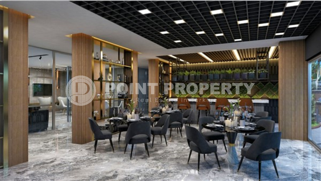 Двухкомнатная квартира, 55м², в комплексе на этапе строительства у моря в Каргыджаке, Алания-id-1829-фото-20